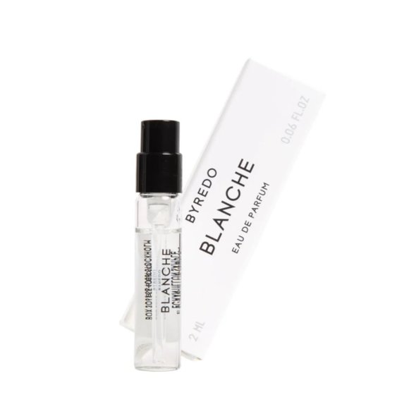 Byredo Blanche EDP, Floral, White Rose, Sandalwood, NEW - Sample 0.06 oz. 2 ml. - Picture 3 of 8